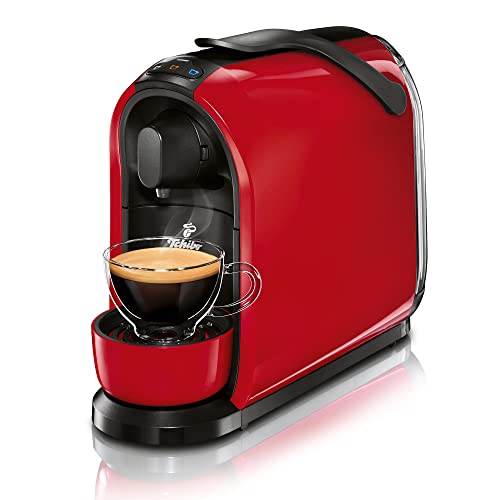 Tchibo Cafissimo „Pure“ Kaffeemaschine Kapselmaschine für Caffè Crema, Espresso und Kaffee, Rot