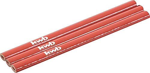 kwb Zimmermanns-Bleistifte 180 mm lang, 3 Stk.,