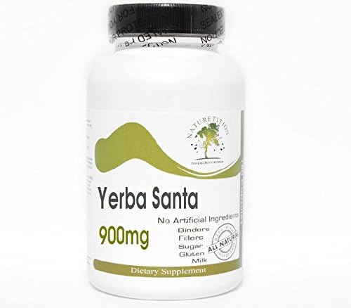 Yerba Santa 900mg ~ 90 Cápsulas - Sin aditivos ~ Naturetition Supplements