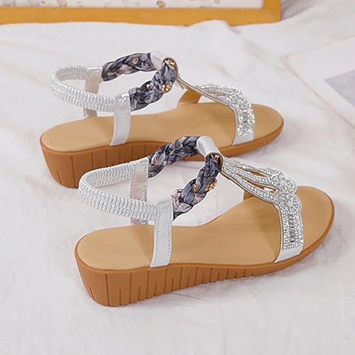 Sandalias barefoot mujer con plantillas extraíbles y puntera abierta 5
