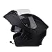 Produktbild OUTO Aufdeckende Helm Motorrad Outdoor Riding Bluetooth Kopfhörer HD Anti-Fog-Spiegel Full Face Helm Männer Und Frauen Kühle Persönlichkeit (Farbe : Sub-Black, größe : M)