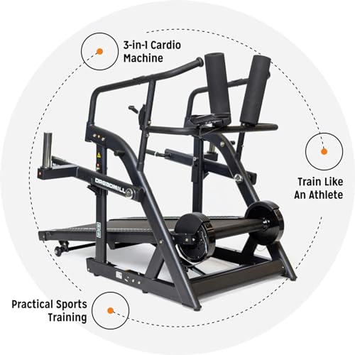 Caminadora Manual Dreadmill 3-en-1 con Inclinación 286 lb miniatura 2