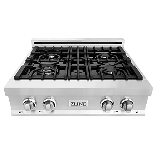 Zline 30 In. Porcelain Rangetop With 4 Gas Burners (Rt30) #TOP2