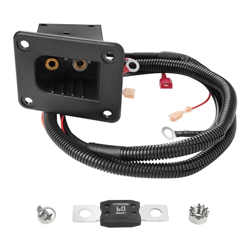 Drive-up 36V Powerwise Charger Receptacle for EZGO TXT Medalist Electric Golf Carts (Charger Receptacle)