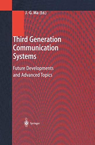 Third Generation Communication Systems: Future Developments and Advanced Topics view 2