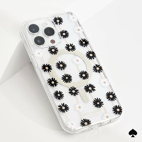 Coque pour iPhone 15 Pro Kate Spade luxe Daisy Chain avec anneau MagSafe - 6