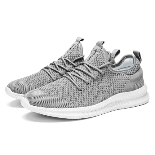 Image of FUJEAK Men Running Shoes Men Casual Breathable Walking Shoes Sport Athletic Sneakers Gym Tennis Slip On Comfortable Lightweight Shoes