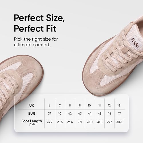 Image of Frido Active Casual Sneakers for Men & Women | Stylish Everyday Sneakers with Breathable Mesh, Lycra-Lined Collar, Cushioned Footbed & Zero-Drop Sole for Travel, Night Outs