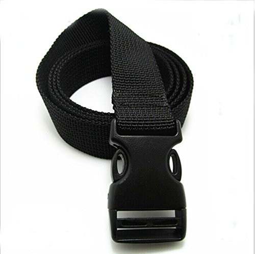 Outstanding® Maletín de viaje portátil Correas de nylon Bolsa de viaje de maleta Seguro Cinturón de bloqueo de combinación ajustable