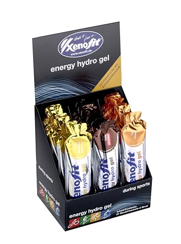 Xenofit energy hydro gel 3-fach sortiert - 21 x 60 ml