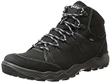 Weiches Obermaterial ECCO Herren ULTERRA Outdoor Fitnessschuhe, Schwarz (Black/Black), 47 EU