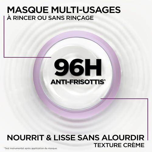 Masque Remède Lissant Ultra Doux Garnier Le Pot De 340ml - vue 5