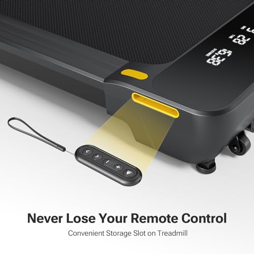 UREVO Walking Pad with Auto Incline, 9% Incline Under Desk Treadmill for Home/Office, 3-Slope Treadmill with Incline and Large LED Display