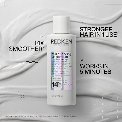 Redken Acidic Bonding Concentrate Treatment For Damaged Hair Repair - Deep Conditioning Intensive Mask, Acidic Bonding Concentrate - Thumbnail 2
