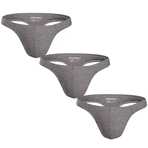 Men's Sexy Briefs Bikini Thong Underwear Cotton Low Rise Stretch Breathable Enhancing Bulge Pouch2