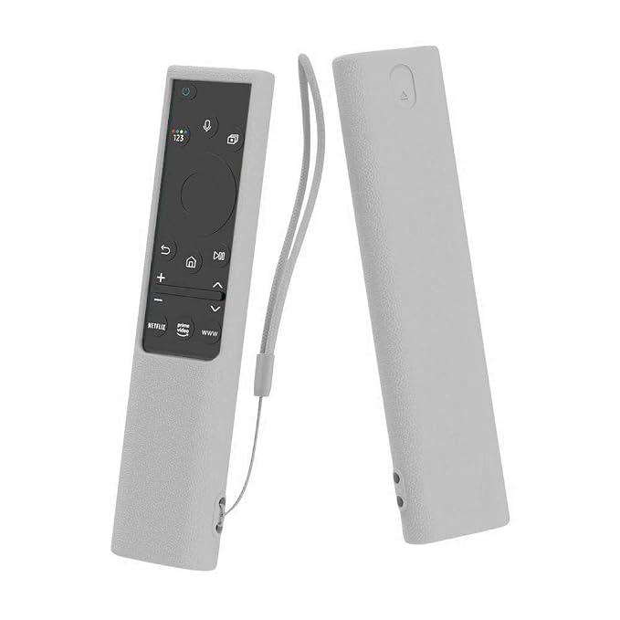 Silicon Protective Case Cover Compatible With Samsung Smart TV Remote Control BN59-01311 QLED TV [Remote NOT Included] (Grey)