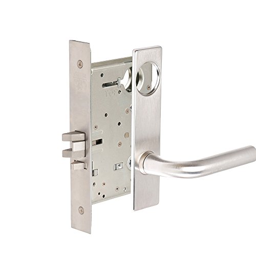 CORBINRUSSWIN ML2057-RWP-626-LC 626 Satin Chrome, Lever RWP Regis, Storeroom, Steel; Stainless Steel; Brass