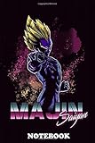  Notebook: Majin Saiyan , Journal for Writing, College Ruled Size 6\