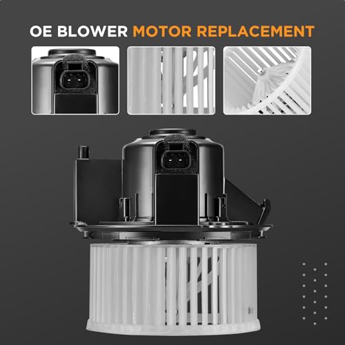 Image of HVAC Blower Motor 700236 Compatible with Chevy Silverado Traverse Compatible with GMC Acadia Sierra 1500 /2500 /3500 HD, Heater Blower AC Fan for GM3126135, PM9365, GM3126142 Blower Motor