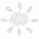 ❤ Seguro de usar: sin punto máximo en la parte superior del gancho de cortina de plástico, por lo que no dañará tu mano. Lo suficientemente flexible para insertar y no es necesario engancharse.
