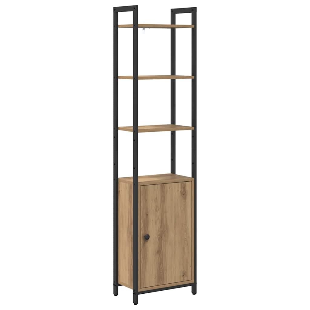 Generisch Bücherregal Artisan-Eiche 40 x 24 x 161 cm Holzwerkstoff,Möbel,Regalsysteme,Bücherregale Bücherschränke-883855
