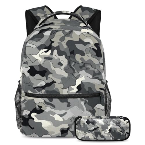 Cartables de grande capacité finis le manque de place avec ce sac camouflage