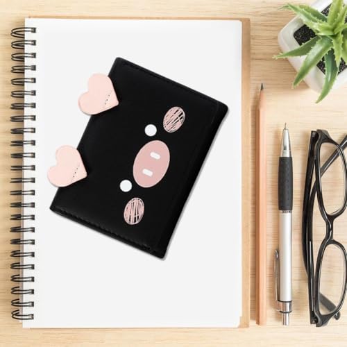 Cute Piggy Wallet for Women, Pu Leather Trifold Small Wallet, Credit Card Holder Cash Purse with Id Window4