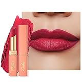 labial velvet matte deliplus 👄Demi-Mate:Lujoso y suave acabado mate, lápiz labial Oulac con textura ultracremosa para un acabado satinado superligero.