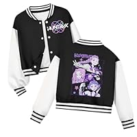 WOGOYO Fille Garçon Kpop D-Demon H-Hunters Veste Enfants Mode Filles Mignon Sweat À Manches Longues Hauts Décontractés Hoodie
