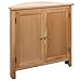 Produktbild vidaXL Eichenholz Kommode 80x33,5x78 cm Sideboard Schrank Anrichte Highboard