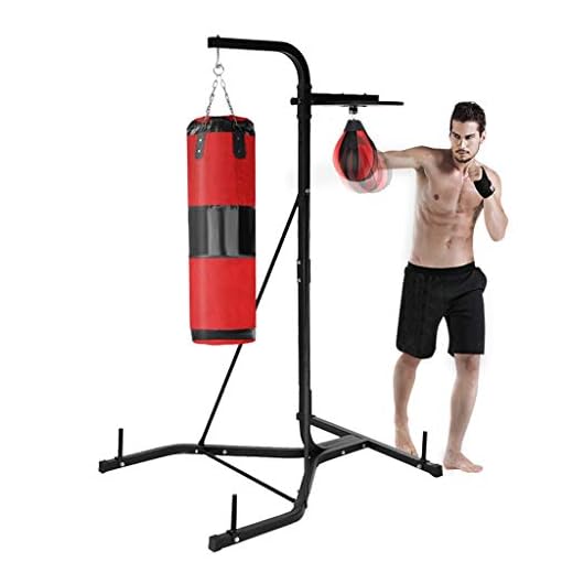 Lanyun Universal Boxing Stand, Heavy Bag Stand Indoor/Garden Boxing Bag, Heavy Bag for MMA, Kickboxing, and Muay Thai Boxing Punching Bag Rack Free Standing Boxing Bag for Home Fitness