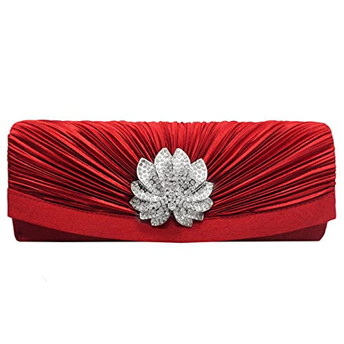 Image of Goclothod Evening Clutch Handbag Women Fashion Crossbody Shoulder Bag Chain Purse