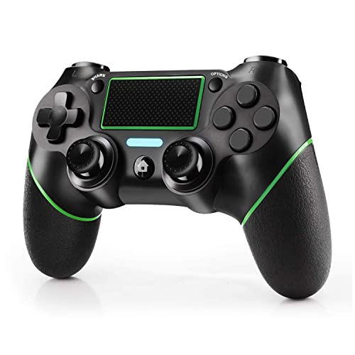 ▶Alte Prestazioni◀ Il controller Motori integrati doppi, che supportano la doppia funzione di vibrazione. Joystick 3D preciso a 360 °. Con il sensore di accelerazione 3D e la funzione del sensore giroscopico, è possibile acquisire una gamma completa di informazioni dinamiche. Immergiti nel mondo di gioco e sperimenta effetti di gioco realistici.