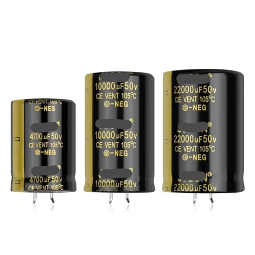 Condensateur électrolytique 50V de précision 35x50 pour électronique durable