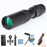 【Zoom 10-30X】 : avec une puissante plage de grossissement de 10 à 30 fois, cette lunette monoculaire offre des capacités de zoom de haute qualité pour une vision à longue distance.
