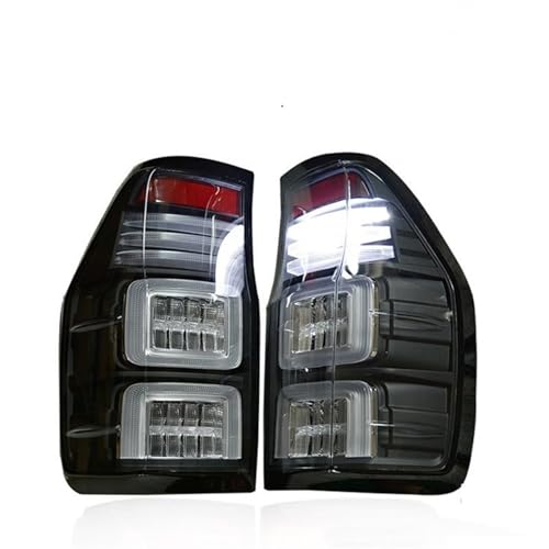 Feux arrière de voiture LED pour Ranger T8 optique haut de gamme finition cristalline clear