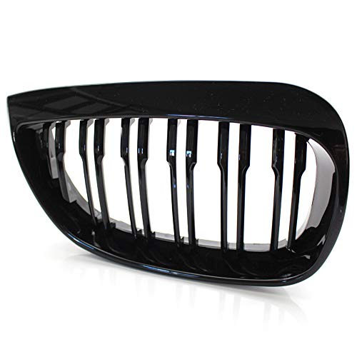 Zwbfu Substituição de grades da grade dianteira par para BMW 1 Series E81 E87 2004-2007 Grelhas de c