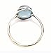 Aquamarine Handmade Ring in 925 Sterling Silver, Available in all Sizes, Aquamarine Ring, Gift For Her, March Birthstone-Promise Ring