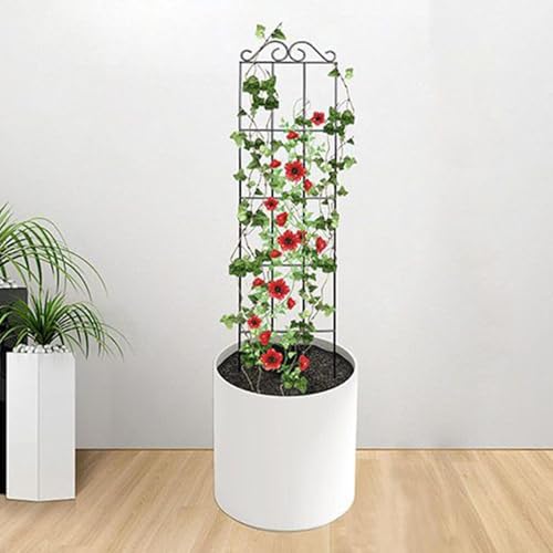 Enrejado para macetas que soluciona la caída de ramas en flores de interior 3