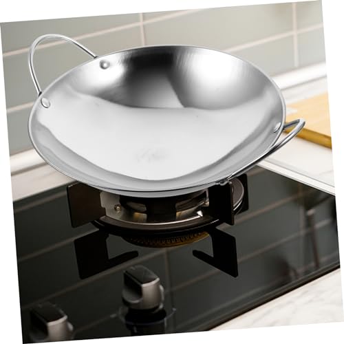 Zerodeko Wok de Acero Inoxidable 2 piezas miniatura 7
