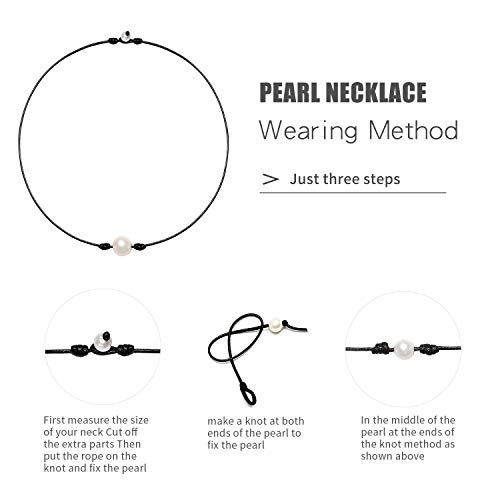Puka Shell Necklace For Women Natural Pearl Choker Necklace Adjustable Seashell Necklace Cowrie Shell Bracelet Beach Boho Jewelry Set For Vsco Girls #TOP2