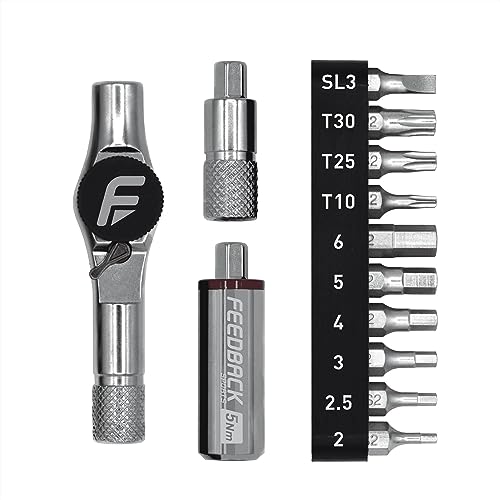 Feedback Sports | Kit de cliquet à couple fixe Reflex | Outil de réparation d'entretien de vélo | Taille unique
