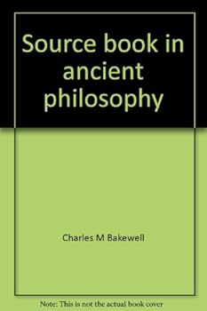 Hardcover Source book in ancient philosophy Book