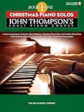 Christmas Piano Solos: John Thompson's Adult Piano Course (Book 1) - Elementary Level