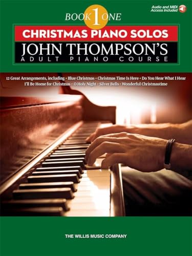 John Thompson's Adult Piano Course: Christmas Piano Solos Book 1 (Includes Online Access Code)