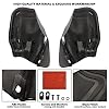 Motorcycle Saddle Shield Heat Deflector for Harley Sportster, VEISUTOR Heat Air Deflector Saddle Shields for Harley Sporster 2014-2019 Iron 883 XL1200CX Accessories (1 Pair)