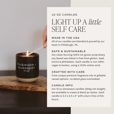 Sweet Water Decor Fraser Fir Soy Candle | Cypress, Evergreen, Cedar, And Fir Balsam Scented Candles For Home | 12Oz Cream Stoneware Jar, 60+ Hour Burn Time, Made In The Usa #TOP2