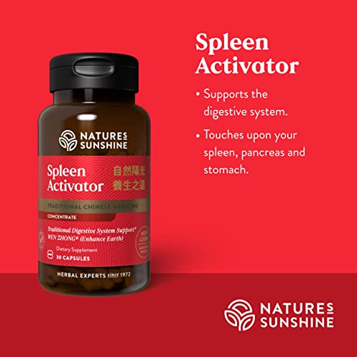 Nature's Sunshine Spleen Activator TCM Concentrate, 30 Capsules - Thumbnail 4