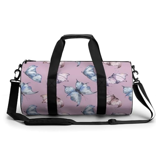 Sac de gym papillon aquarelle : voyagez léger et avec style