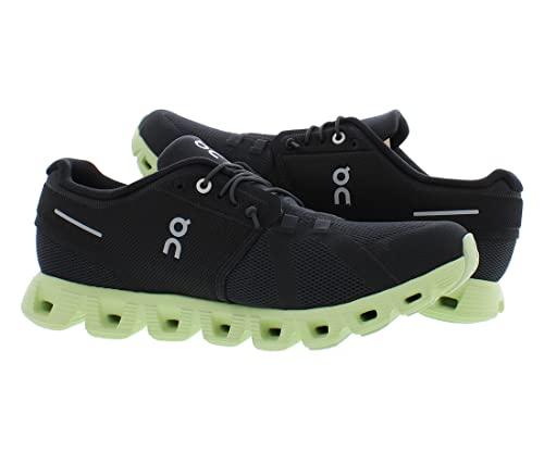 On Men's Cloud 5 Sneakers, Magnet/Oasis, 8.54